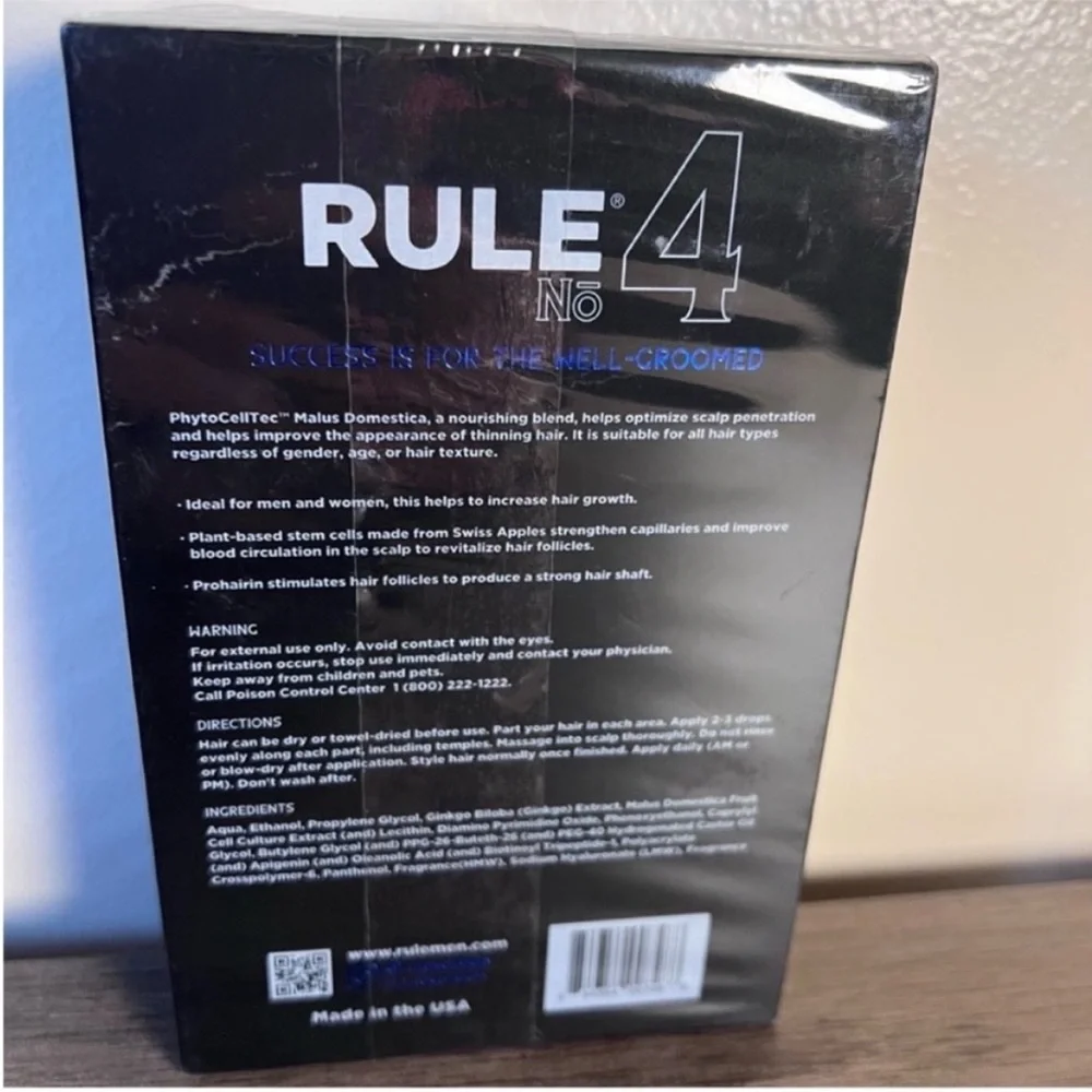Rule Cosmeceuticals No 4 Men’s Hair Regrowth Serum